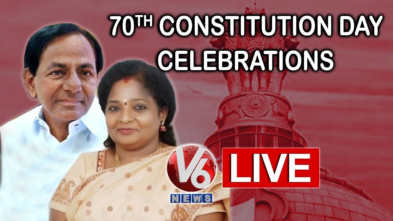 Governor Tamilisai LIVE || 70th Constitution Day Celebrations