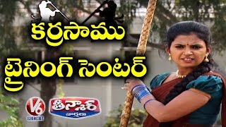 Teenmaar Padma Learning Stick Fight