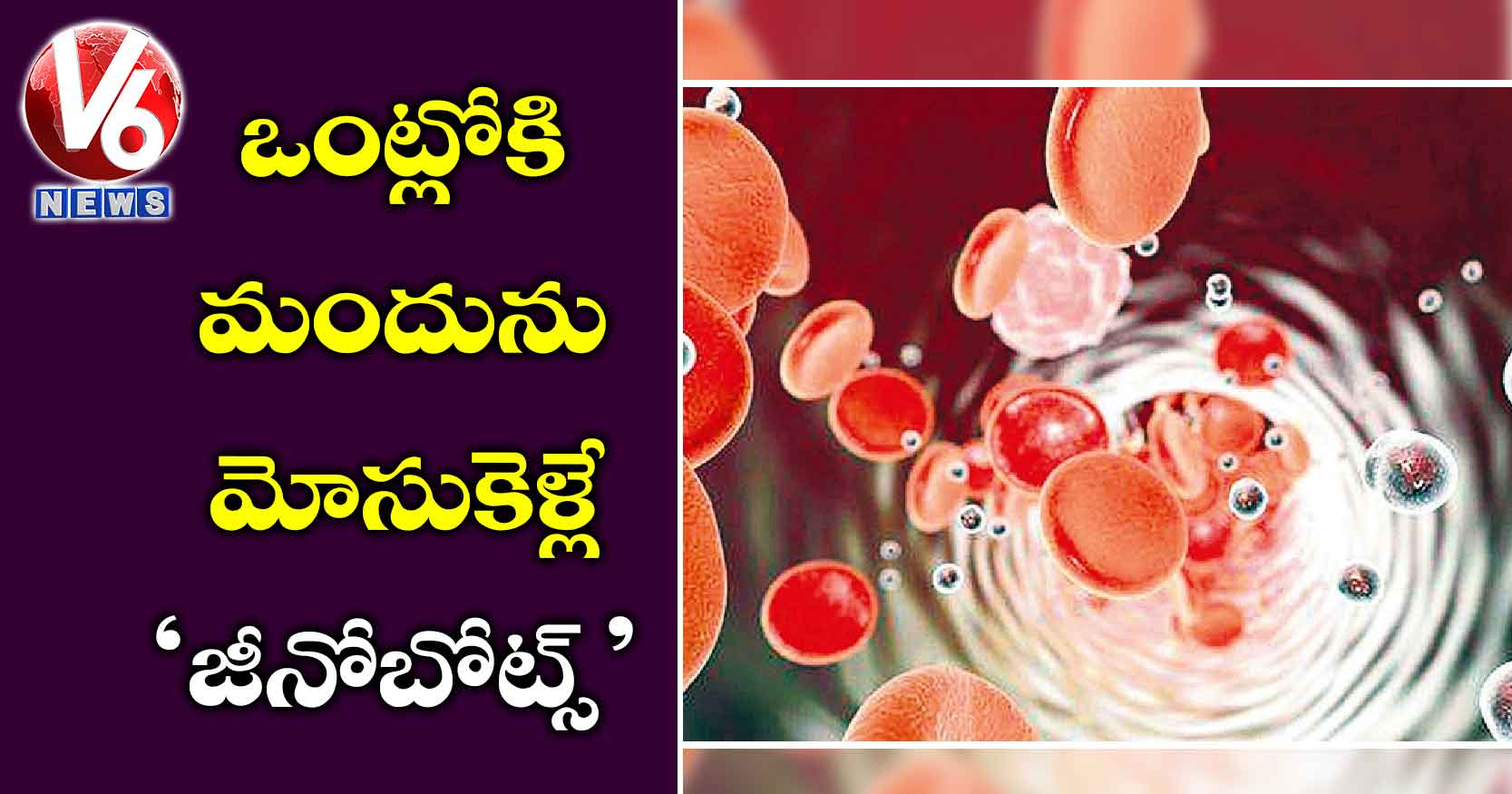 ఒంట్లోకి మందును మోసుకెళ్లే ‘జీనోబోట్స్’