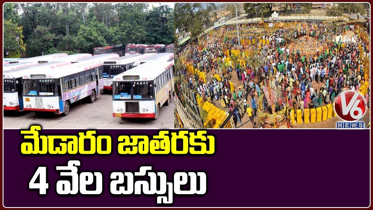 4000 buses for Medaram Nationals .. 40% hike for special buses