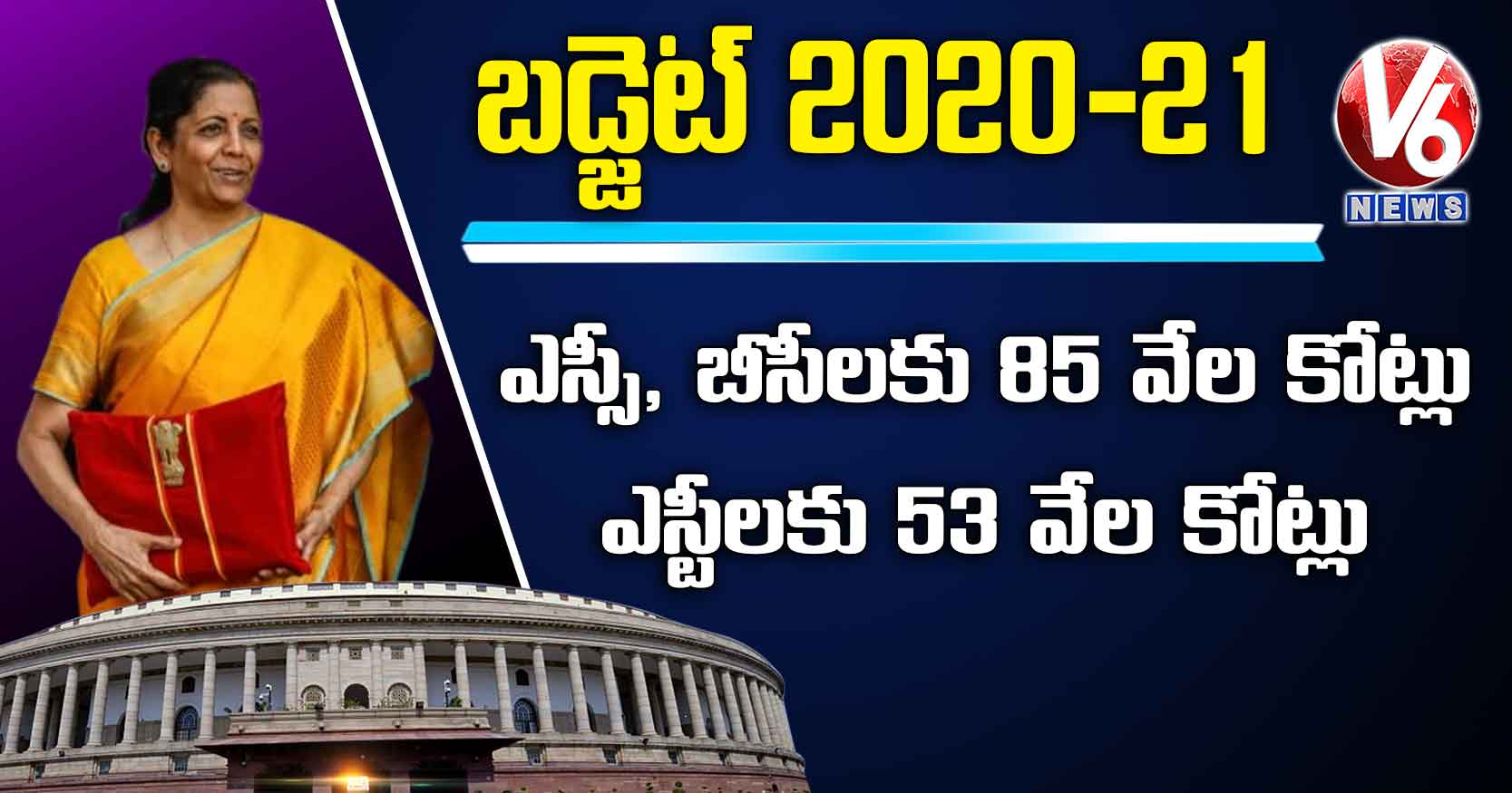 ఎస్సీ, బీసీలకు 85 వేల కోట్లు.. ఎస్టీలకు 53 వేల కోట్లు