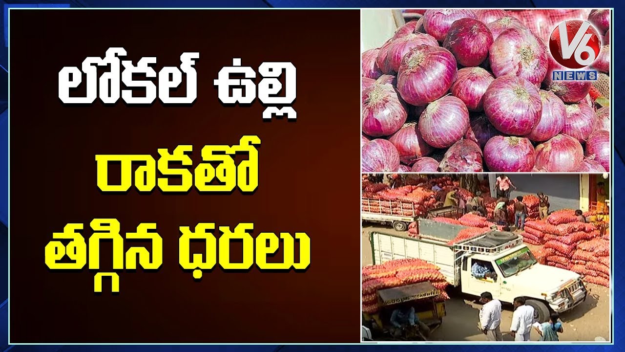 Decreased prices with the arrival of the local onion