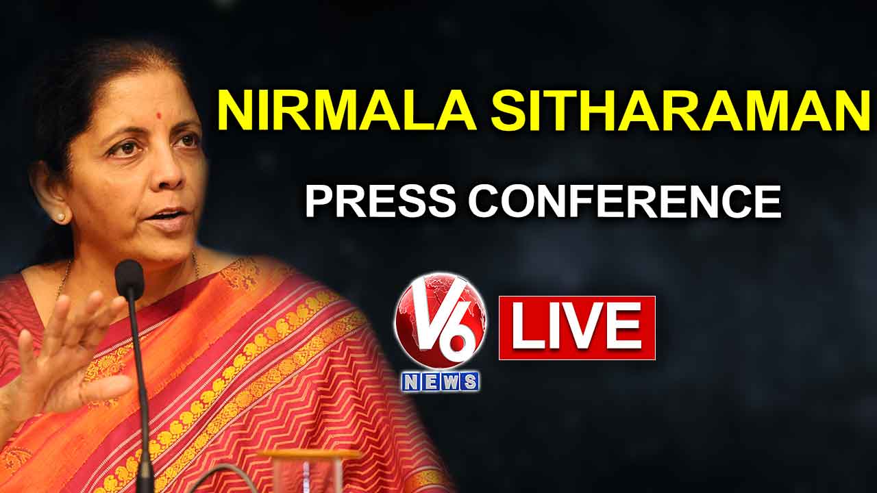 Nirmala Sitharaman Press Conference LIVE