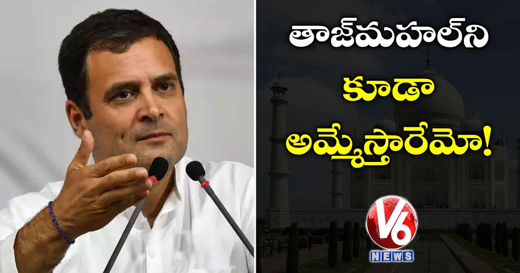 తాజ్మహల్ని కూడా అమ్మేస్తారేమో!
