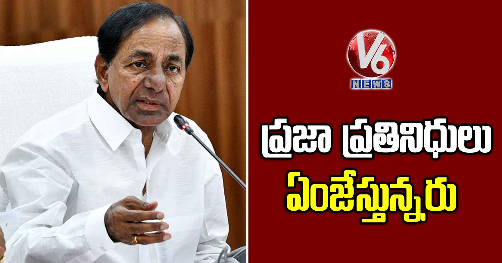 ప్రజా ప్రతినిధులు ఏంజేస్తున్నరు