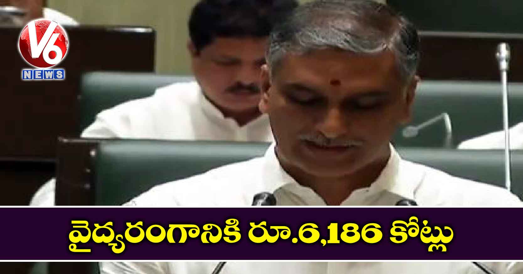 వైద్యరంగానికి రూ.6,186 కోట్లు