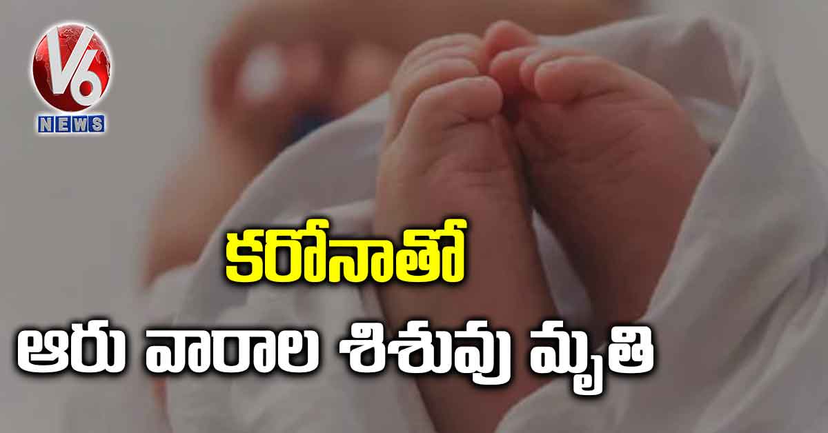 కరోనాతో ఆరు వారాల శిశువు మృతి