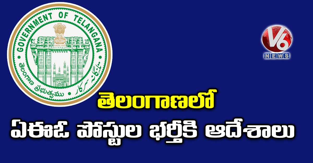 తెలంగాణలో ఏఈఓ పోస్టుల భర్తీకి ఆదేశాలు