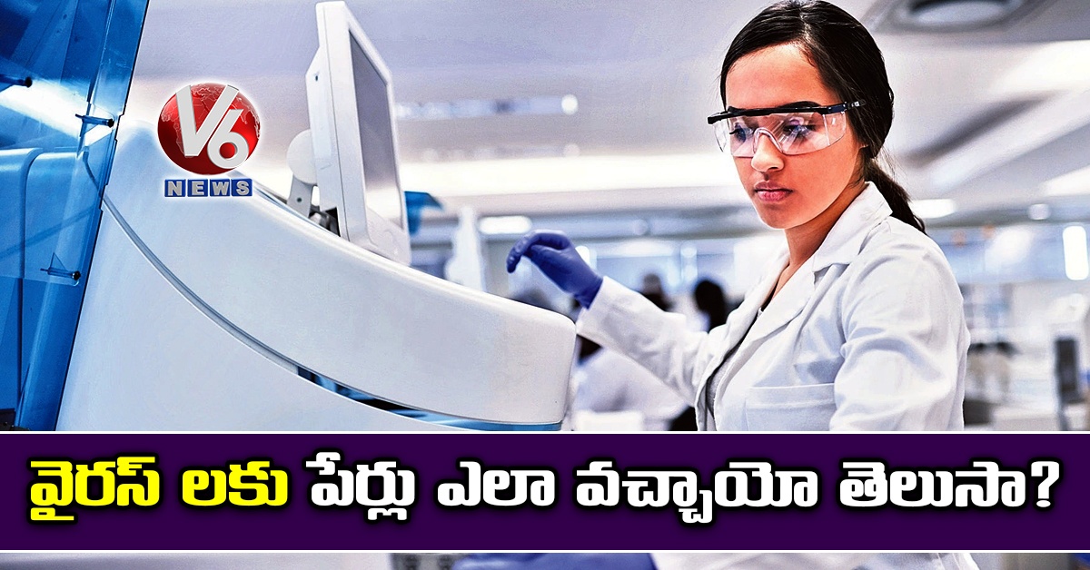 వైరస్ లకు పేర్లు ఎలా వచ్చాయో తెలుసా.?
