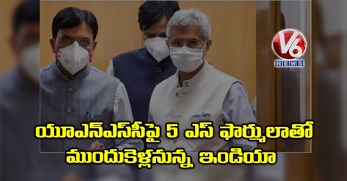 యూఎన్ఎస్సీపై 5 ఎస్ ఫార్ములాతో ముందుకెళ్లనున్న ఇండియా