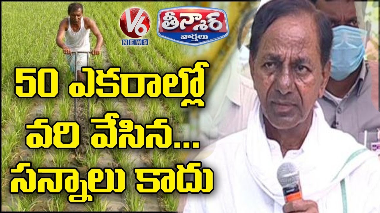 CM KCR Starts 6th Phase Of Haritha Haram