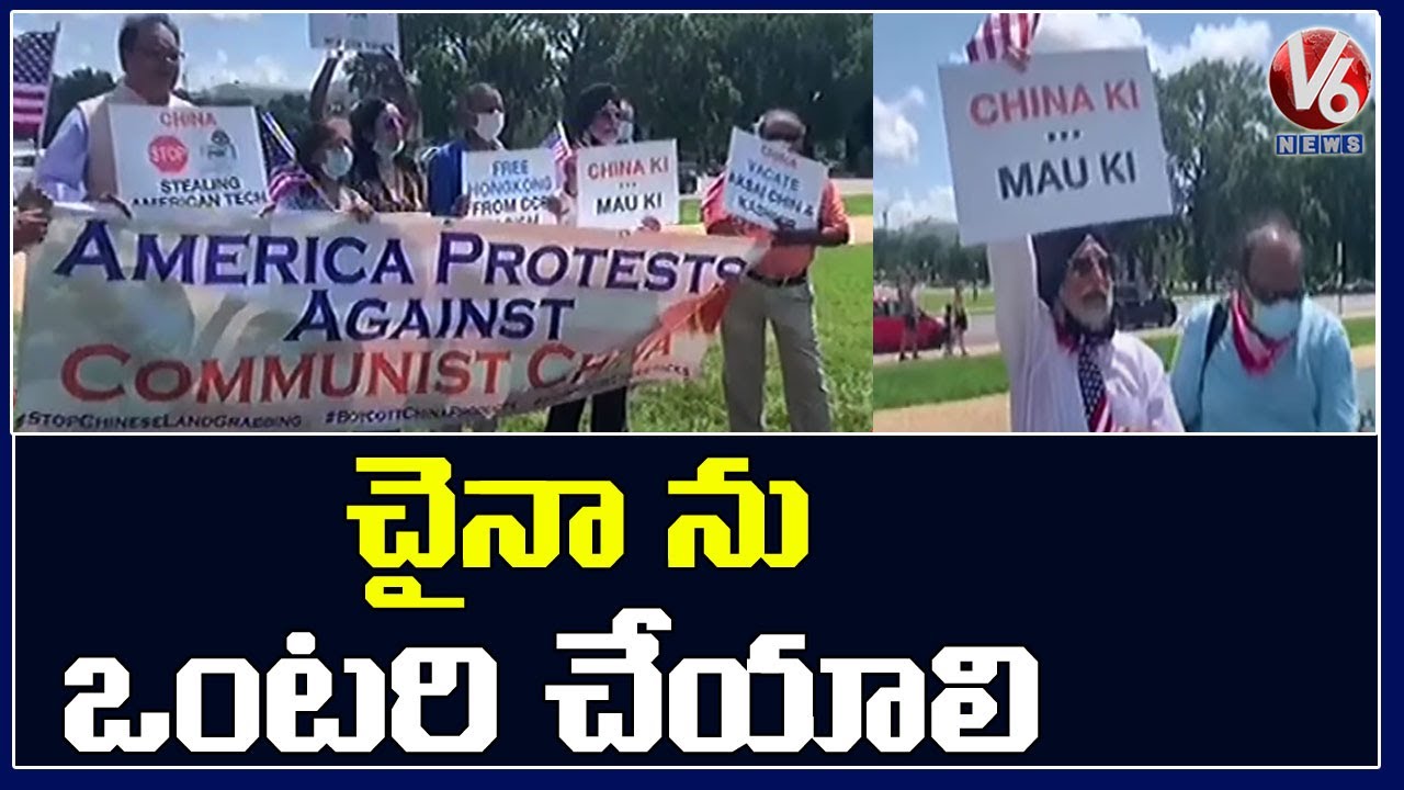 Indian-Americans Protest Against China | Washington