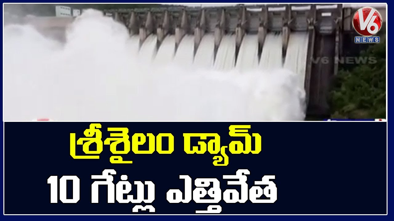 Srisailam storage swells with heavy flood from Jurala |