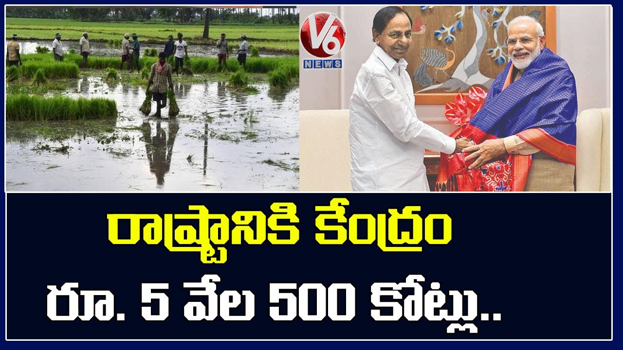 Central Govt Sanctions Rs 5500 Cr For Paddy Procurement At MSP In Telangana | V6 News