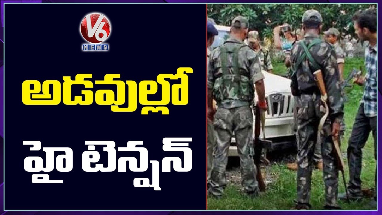 Telangana Cops Combing Continues For Maoist Groups In Adilabad | V6 News