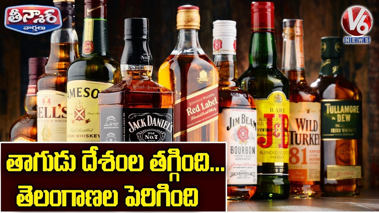 Liquor Consumption Increased In Telangana | V6 Teenmaar News