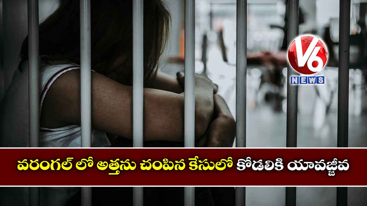 ప్రియుడితో కలిసి అత్తను చంపిన కేసులో కోడలికి యావజ్జీవ శిక్ష