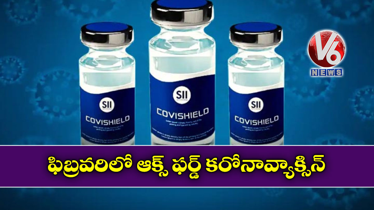 ఫిబ్రవరిలో ఆక్స్ ఫర్డ్ కరోనావ్యాక్సిన్