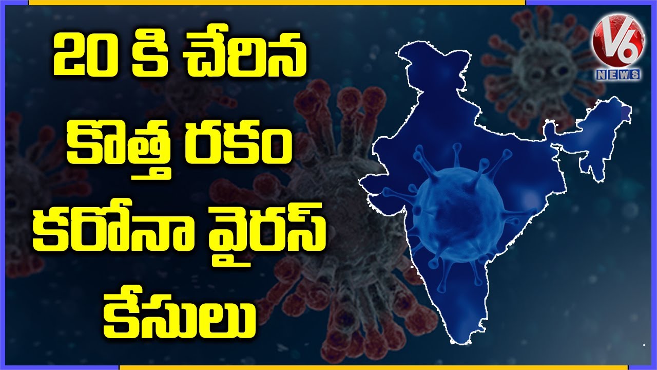 20 New COVID-19 Strain Cases Recorded In India | V6 News