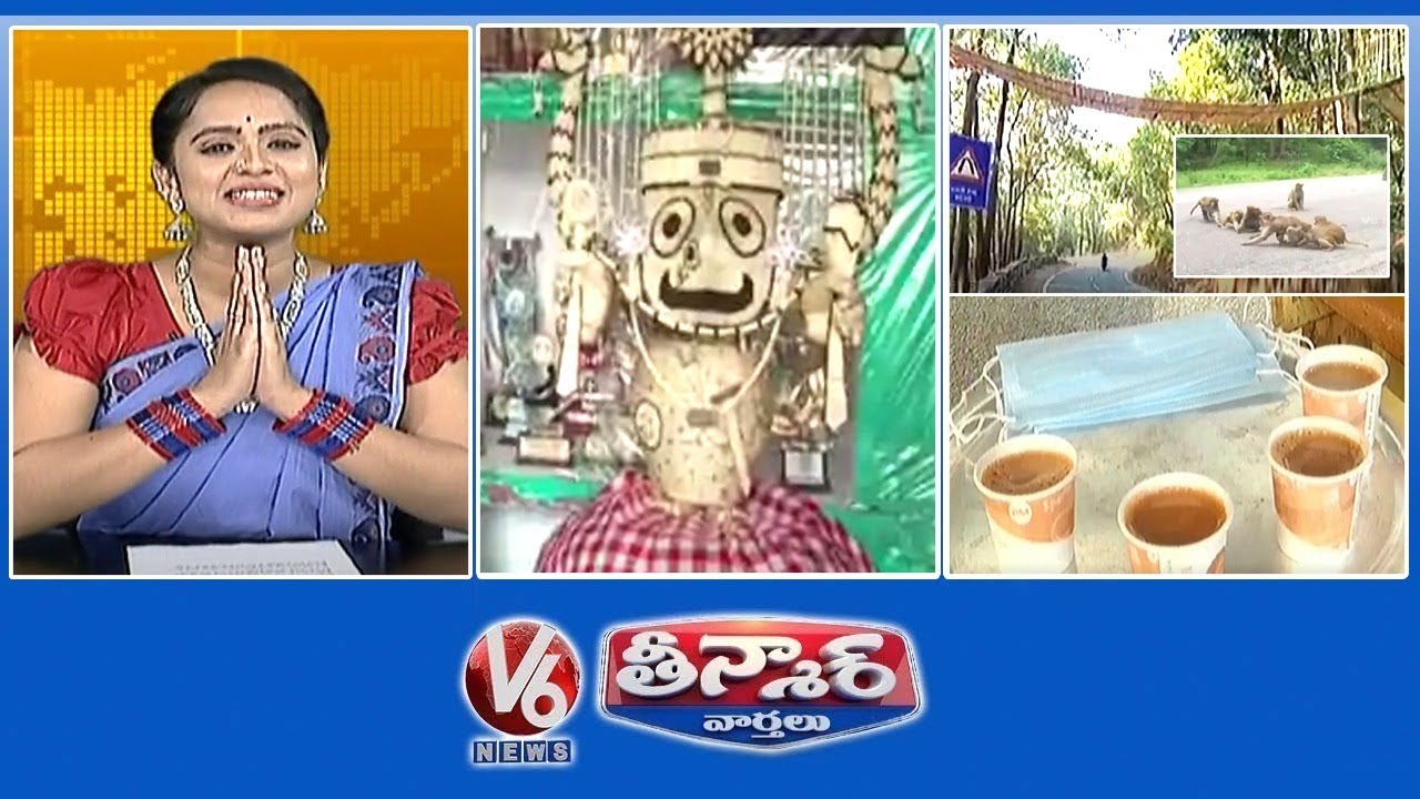 Lord Puri Jagannath’s Matchstick Sculpture | Bridge For Animals | Drink Tea Get A Mask | V6 Teenmaar