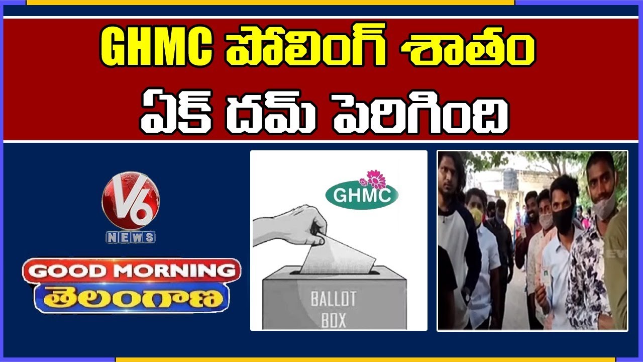 Special Discussion On Final Polling Percentage In GHMC Polls | V6 Good Morning Telangana