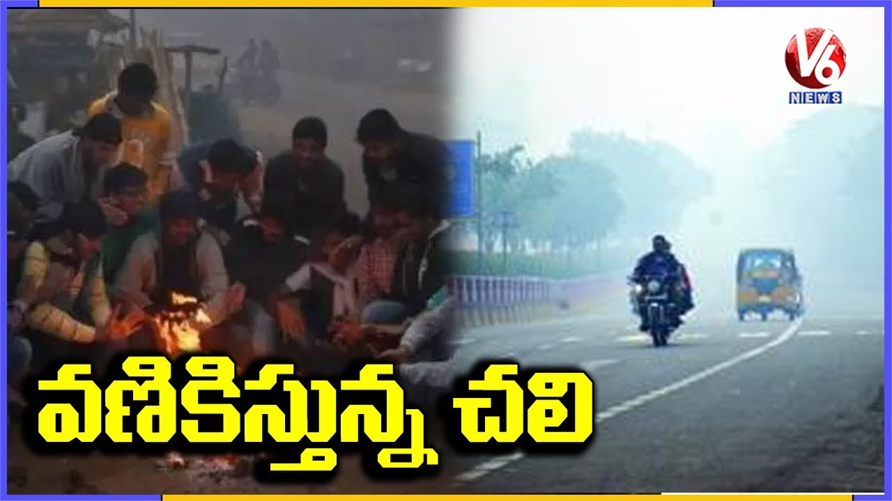 Winter Effect : Temperature Levels Falling Down In Telangana Day By Day | V6 News