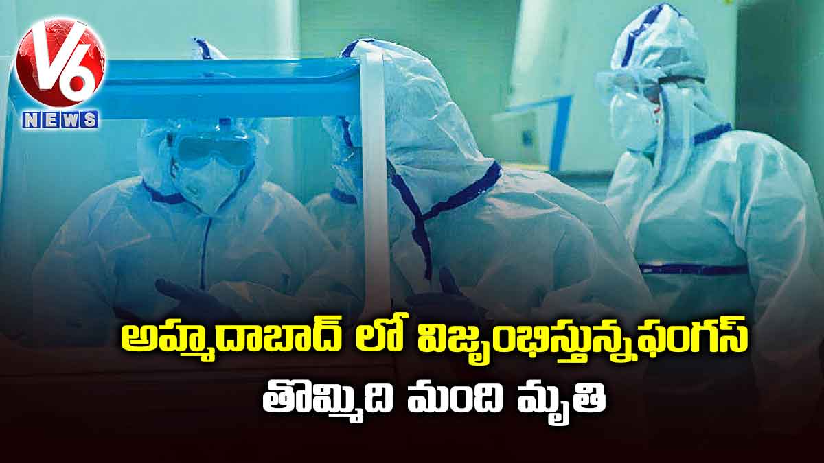 అహ్మదాబాద్ లో విజృంభిస్తున్నఫంగస్ ..తొమ్మిది మంది మృతి