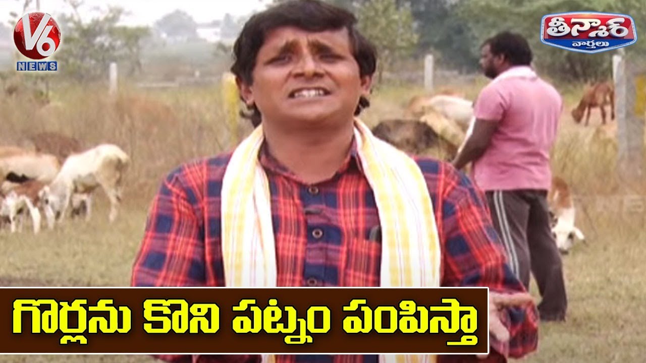Teenmaar Sadanna Conversation With Radha Over Non-veg Sales Increases In Hyderabad | V6 News
