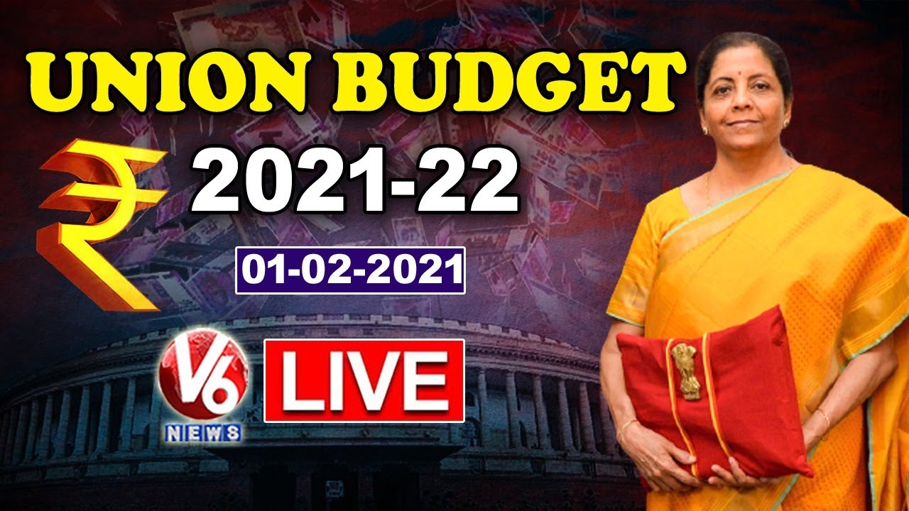 Union Budget 2021 LIVE | Nirmala Sitharaman | Parliament Budget Session | V6 News