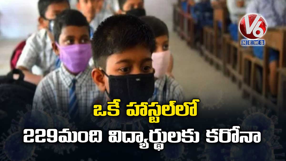ఒకే హాస్టల్లో 229 మంది విద్యార్థులకు కరోనా