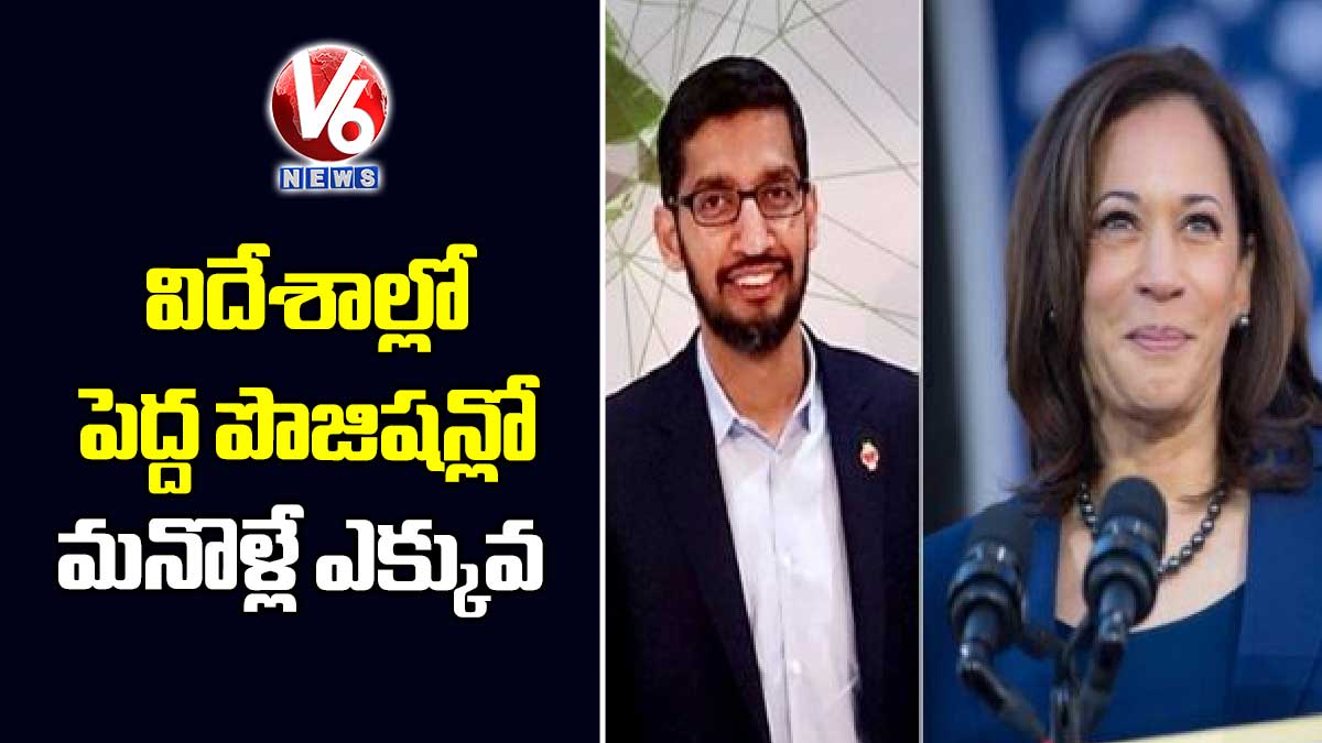 విదేశాల్లో పెద్ద పొజిషన్లో మనొళ్లే ఎక్కువ
