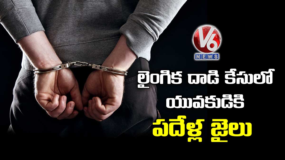 లైంగిక దాడి కేసులో యువకుడికి పదేళ్ల జైలు