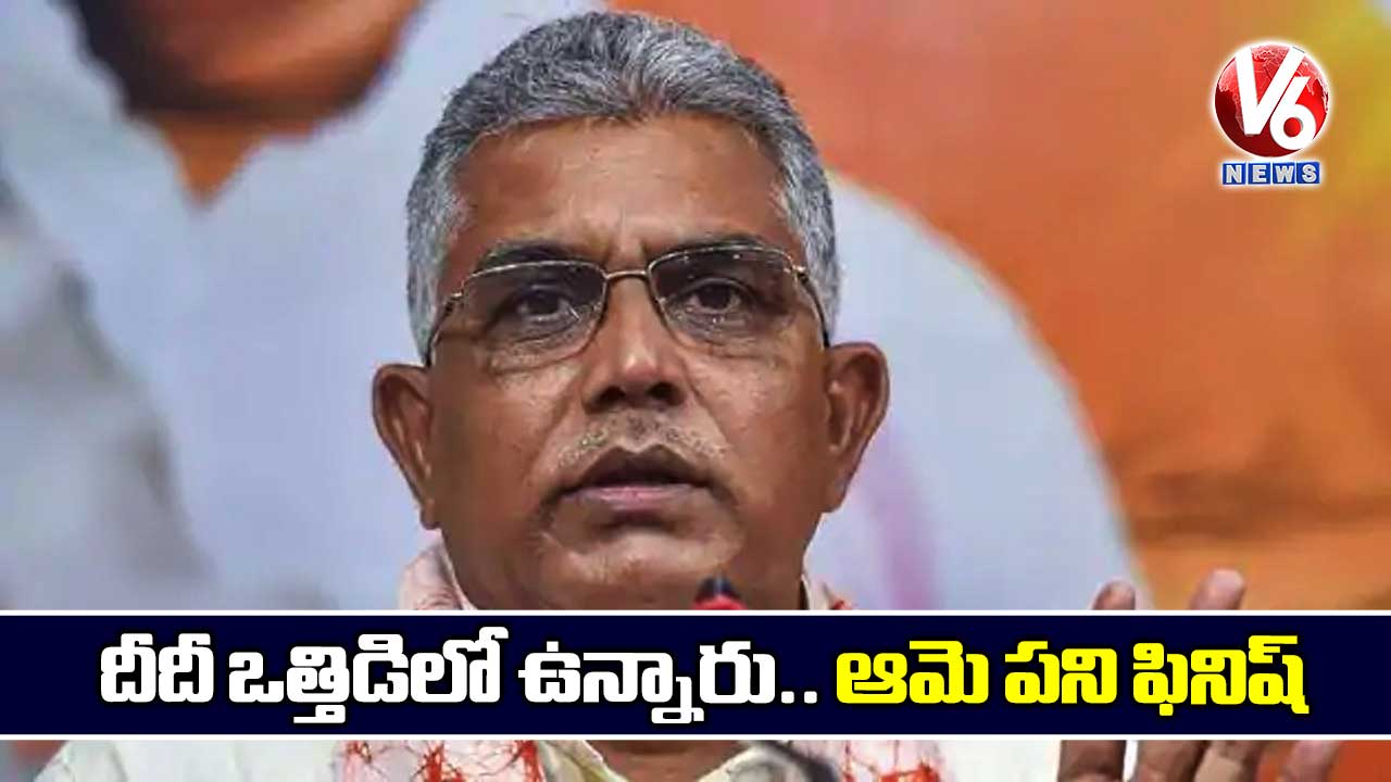 దీదీ ఒత్తిడిలో ఉన్నారు.. ఆమె పని ఫినిష్