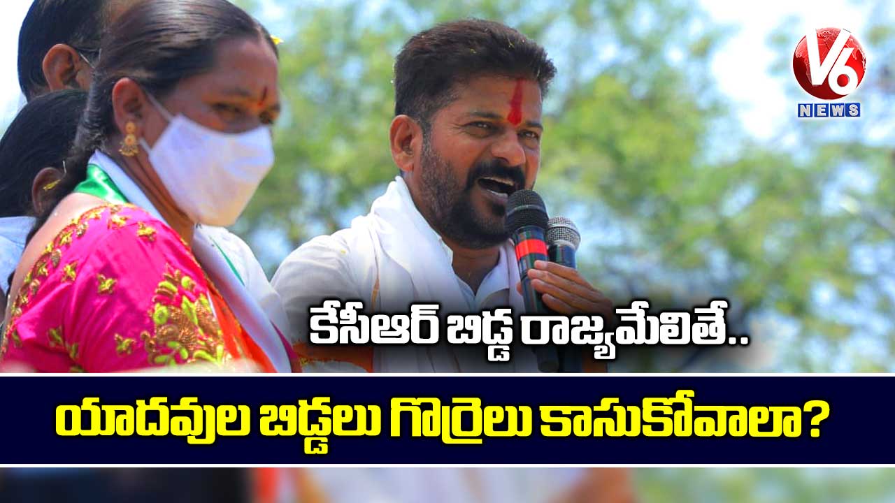 కేసీఆర్ బిడ్డ రాజ్యమేలితే... యాదవుల బిడ్డలు గొర్రెలు కాసుకోవాలా?