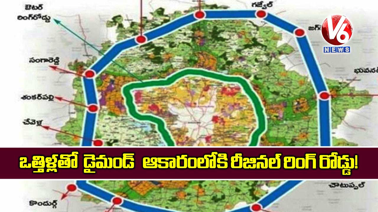 Image of Location Map of SRR Fortune Infra Gachibowli Paradise Bhanur  Hyderabad - Proptiger.com