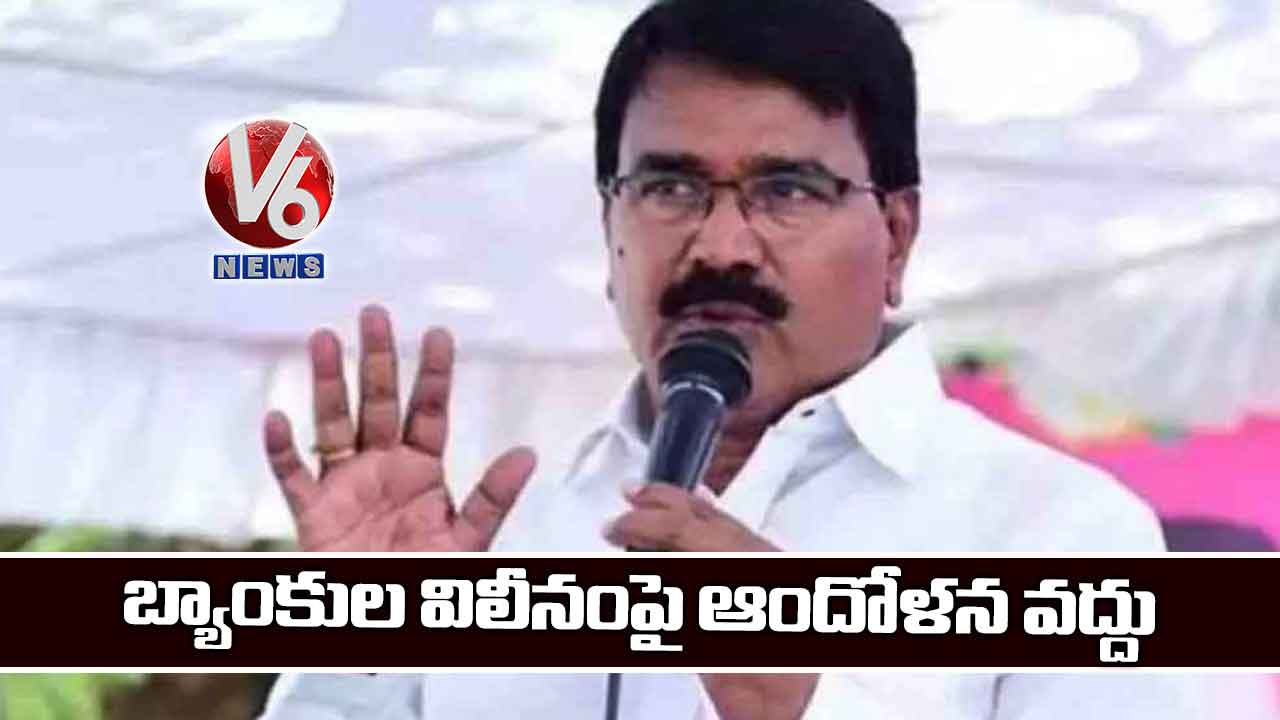 బ్యాంకుల విలీనంపై ఆందోళన వద్దు
