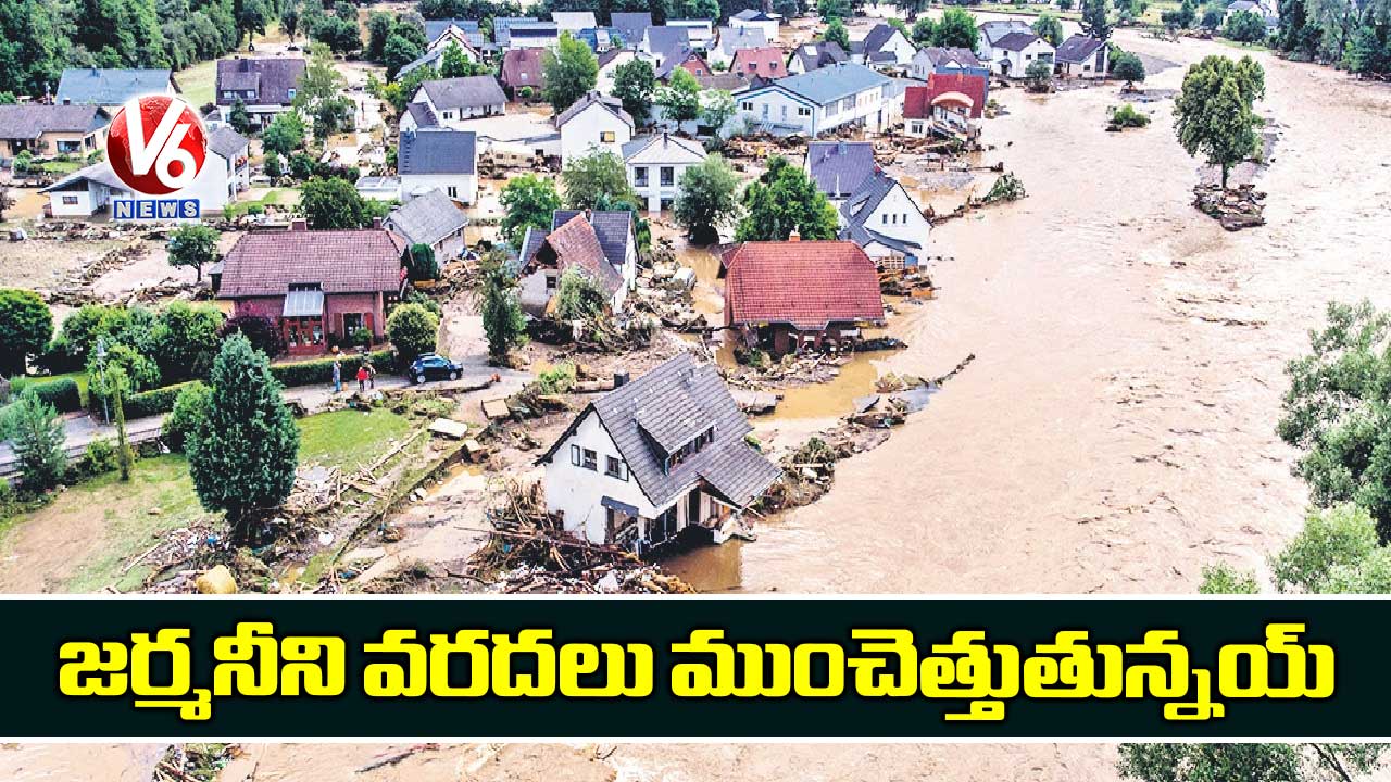 జర్మనీని వరదలు ముంచెత్తుతున్నయ్
