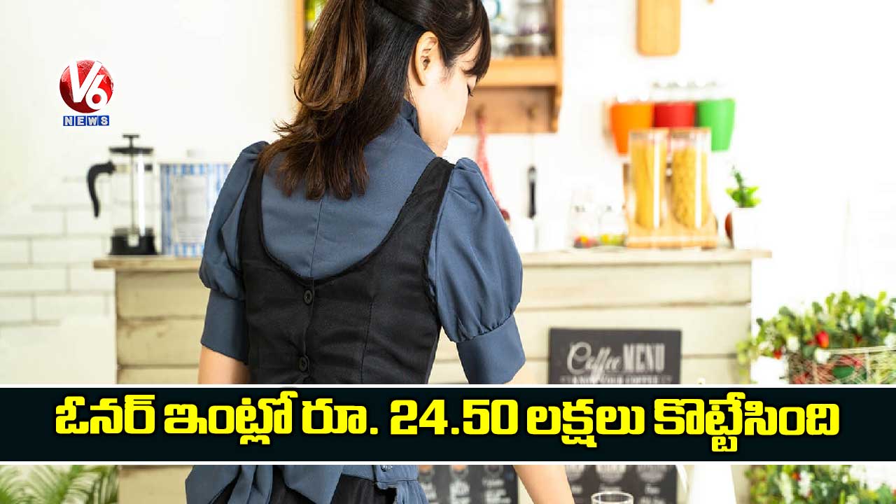 ఓనర్ ఇంట్లో రూ. 24.50 లక్షలు కొట్టేసింది