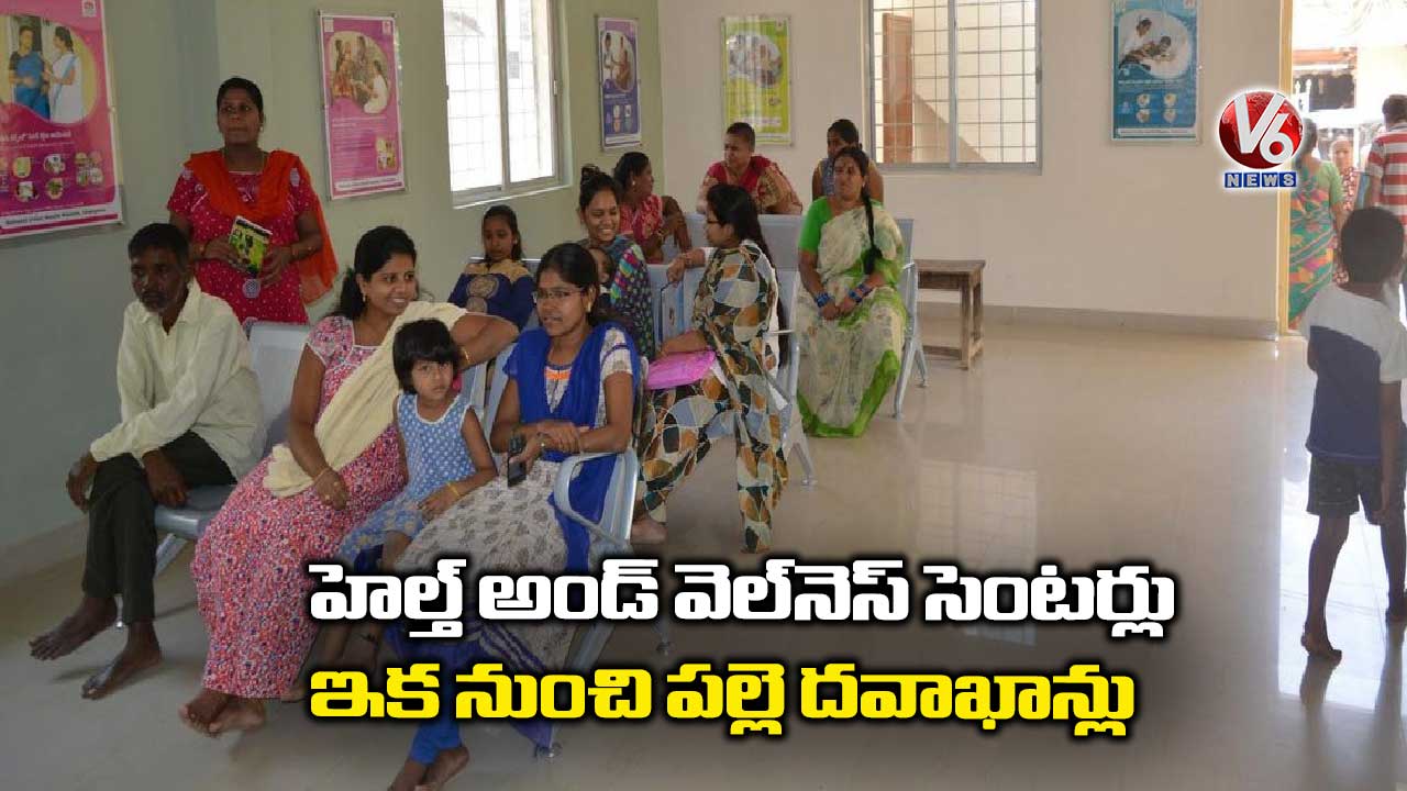 హెల్త్ అండ్ వెల్నెస్ సెంటర్లు.. ఇక నుంచి పల్లె దవాఖాన్లు