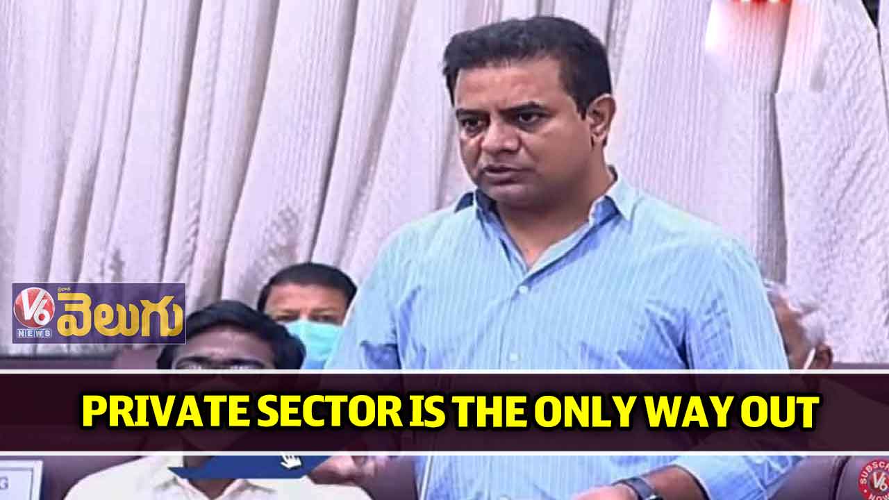 Private sector is the only way out