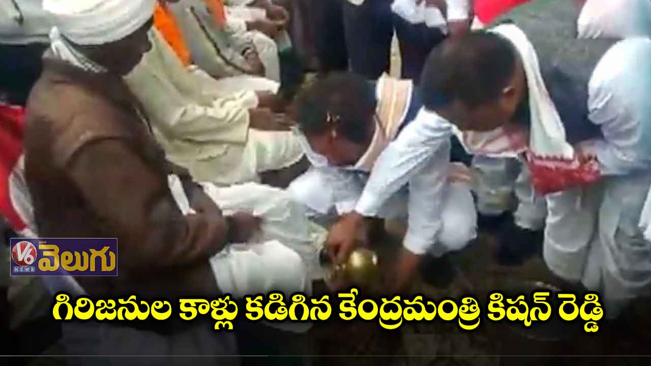 బిర్సా ముండా అనుచరులకు కేంద్రమంత్రుల సన్మానం
