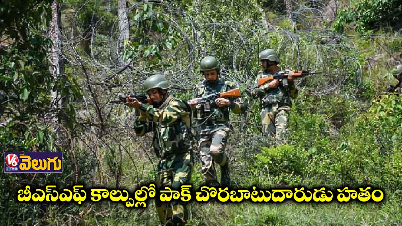 బీఎస్ఎఫ్ కాల్పుల్లో పాక్ చొరబాటుదారుడు హతం