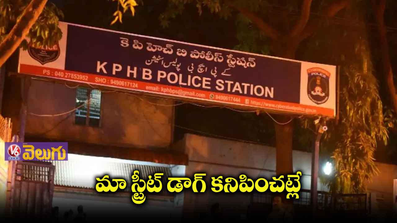 వీధి కుక్క కనిపించట్లేదంటూ పోలీసులకు ఫిర్యాదు