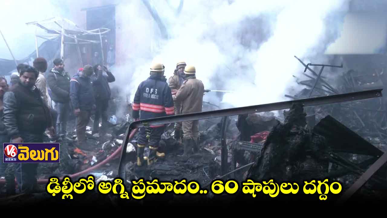 ఢిల్లీలో భారీ అగ్ని ప్రమాదం