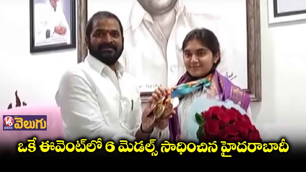 షూటర్ ఇషా సింగ్ ను సత్కరించిన మంత్రి