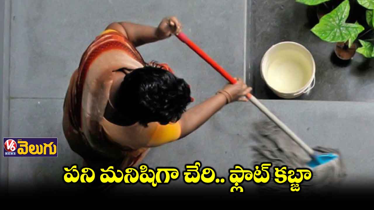 పనిమనిషిగా చేరి.. ఇంటి యజమానినే తరిమేసింది