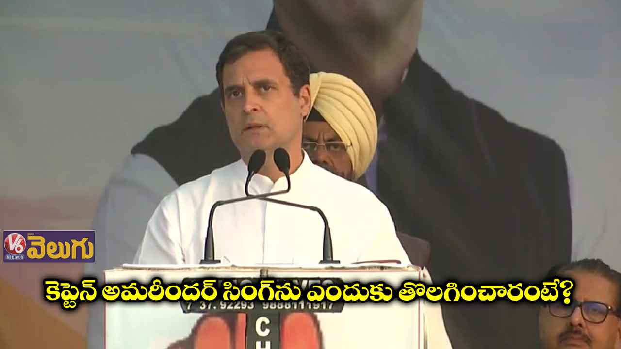 పంజాబ్ మాజీ సీఎంపై రాహుల్ గాంధీ ఆసక్తికర వ్యాఖ్యలు