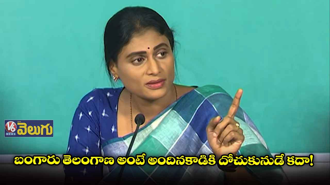 బంగారు తెలంగాణ అంటే అందినకాడికి దోచుకునుడే కదా!