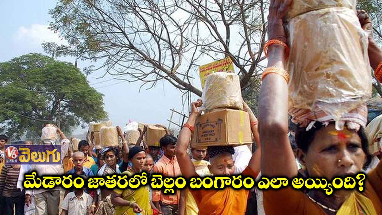 మేడారం జాతరలో బెల్లం బంగారం ఎలా అయ్యింది?