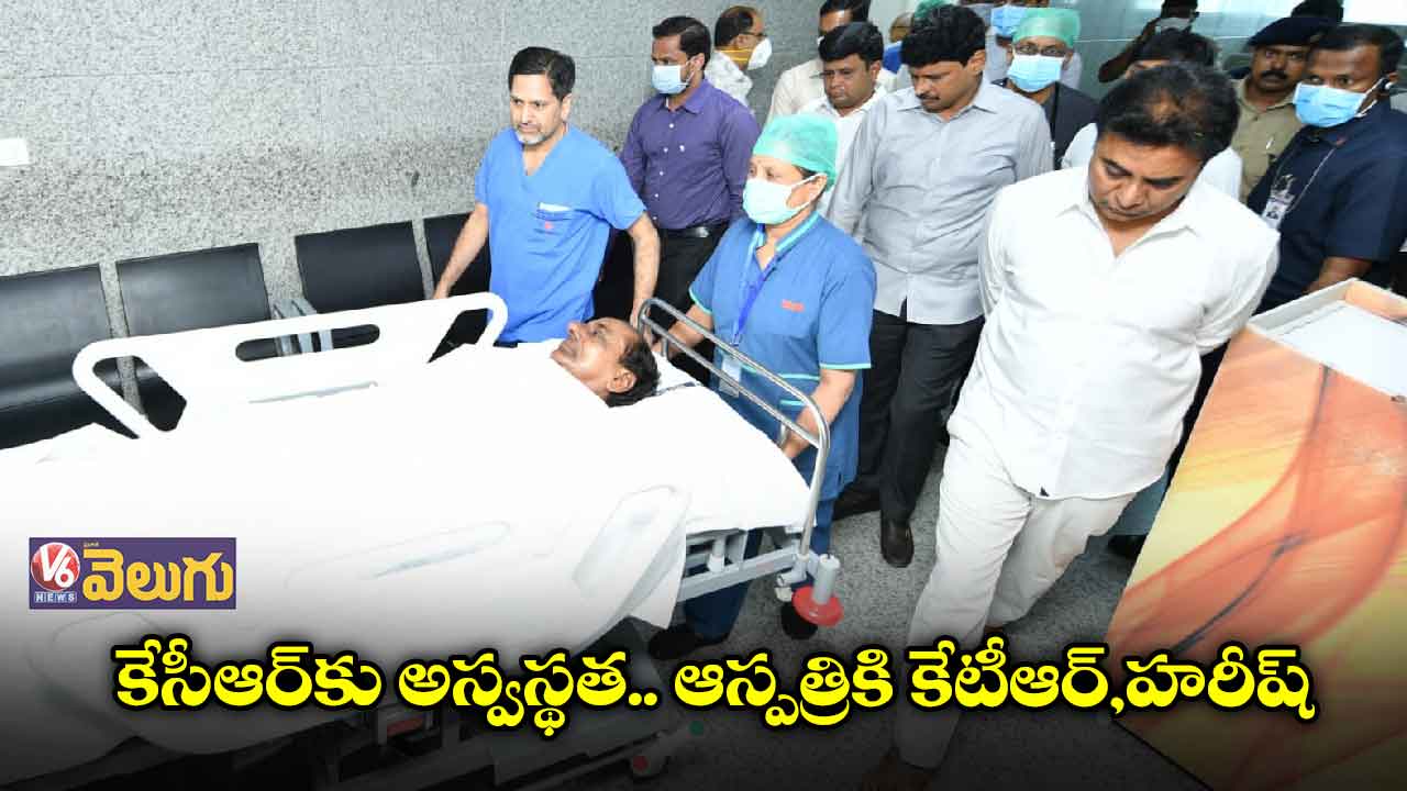 సీఎం కేసీఆర్ కి అస్వస్థత